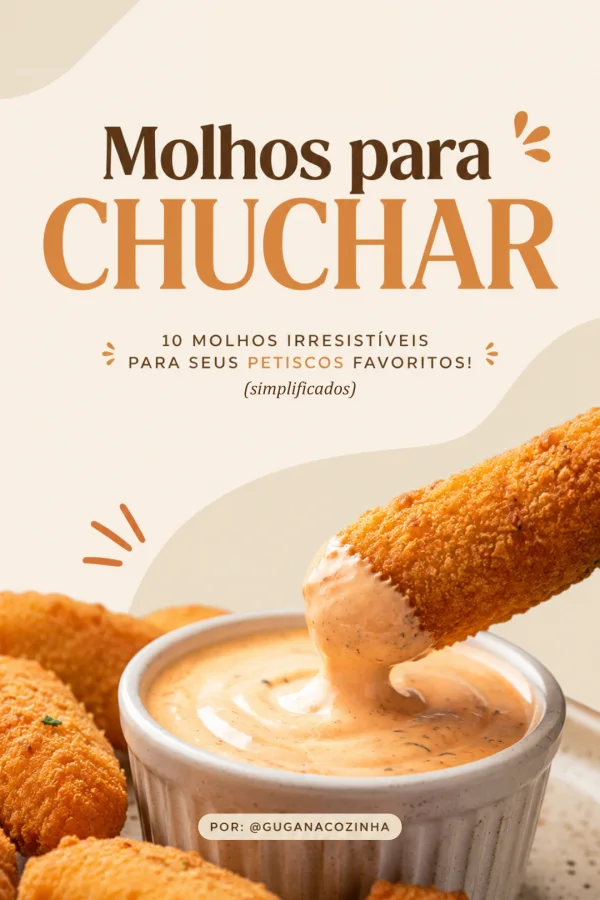 Capa do Mini Ebook Molhos do Guga