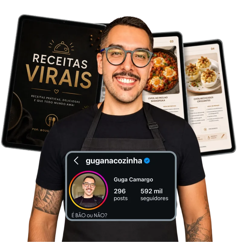 Guga, criador do @guganacozinha